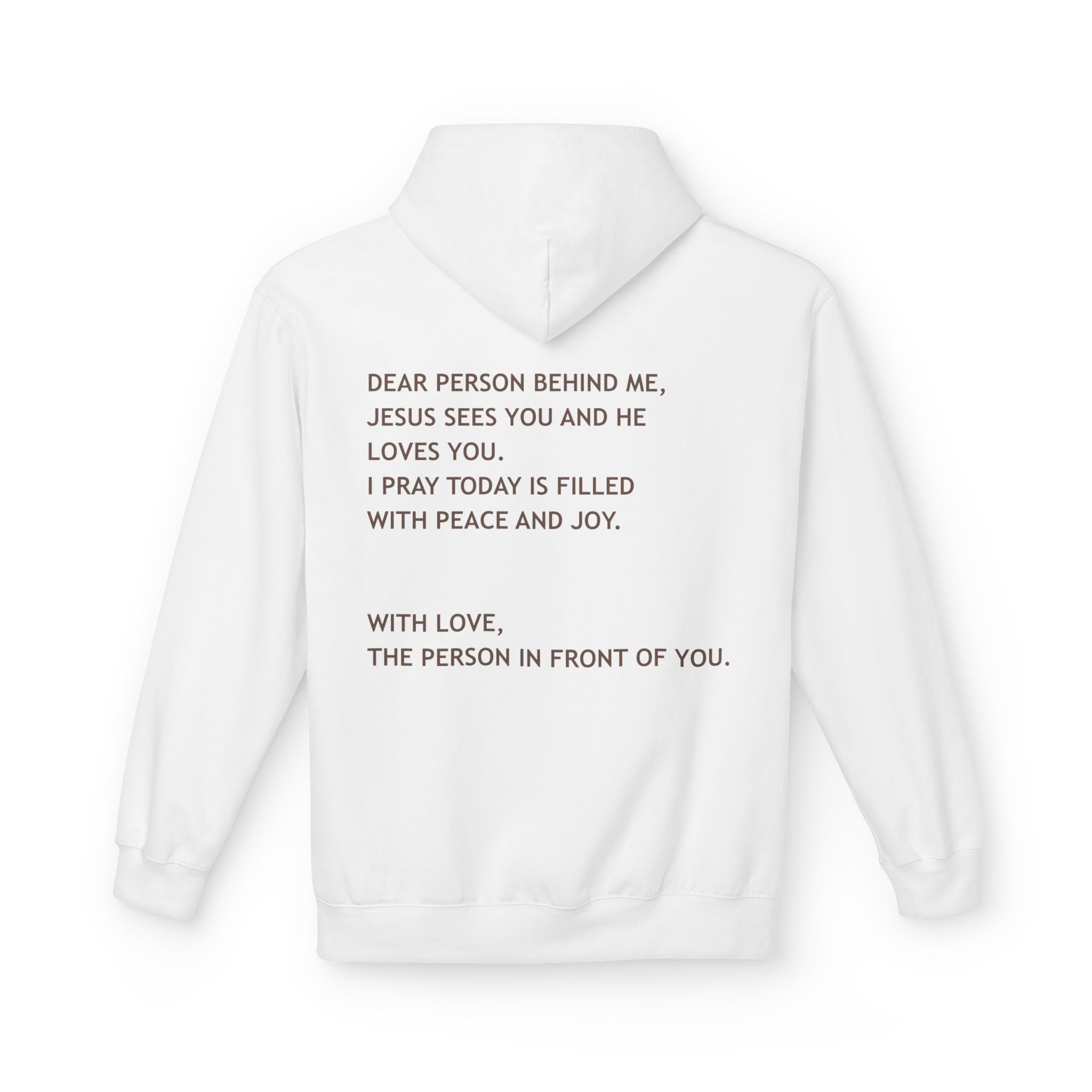 Dear Person Behind Me Unisex Hoodie