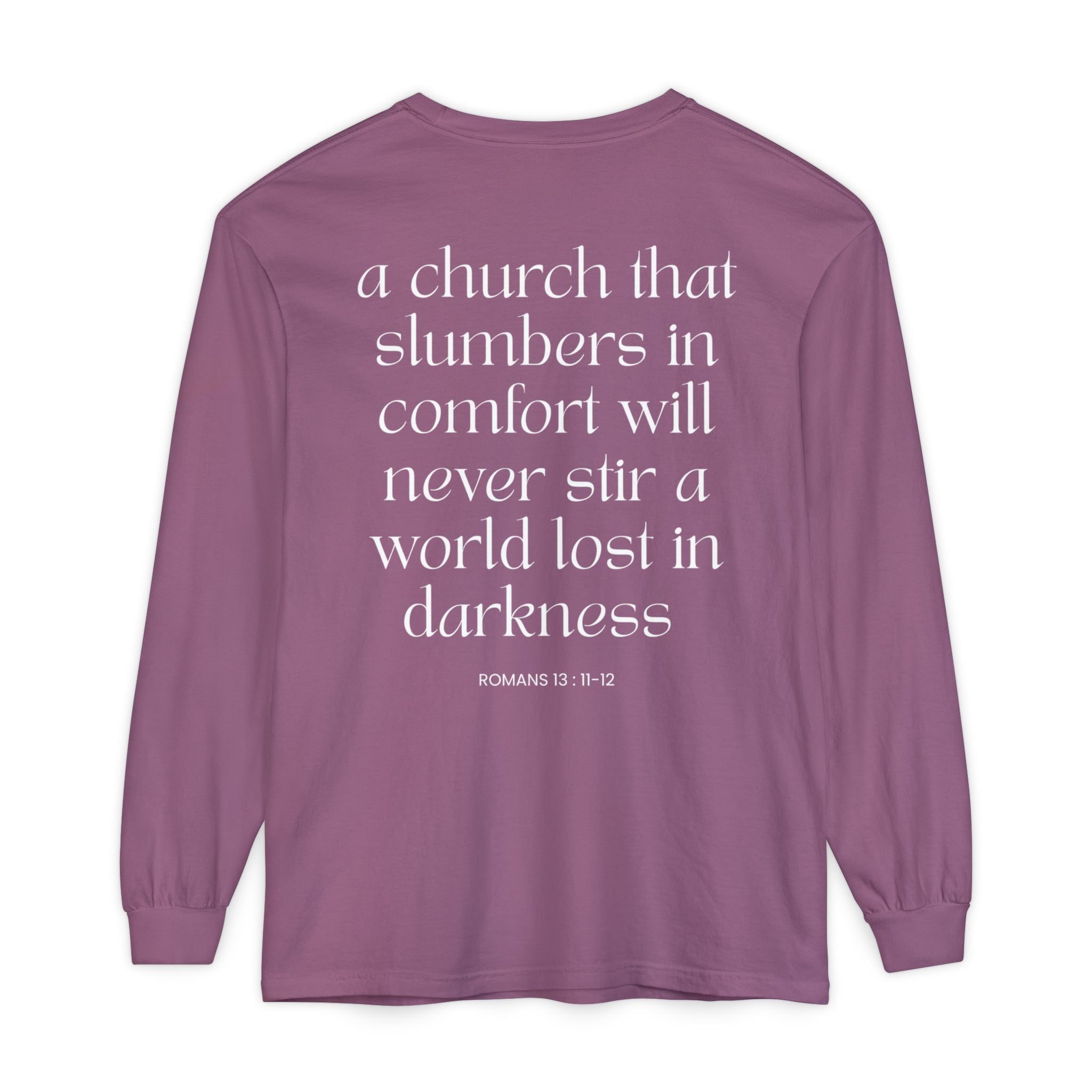 Wake Up Unisex Long Sleeve Tee