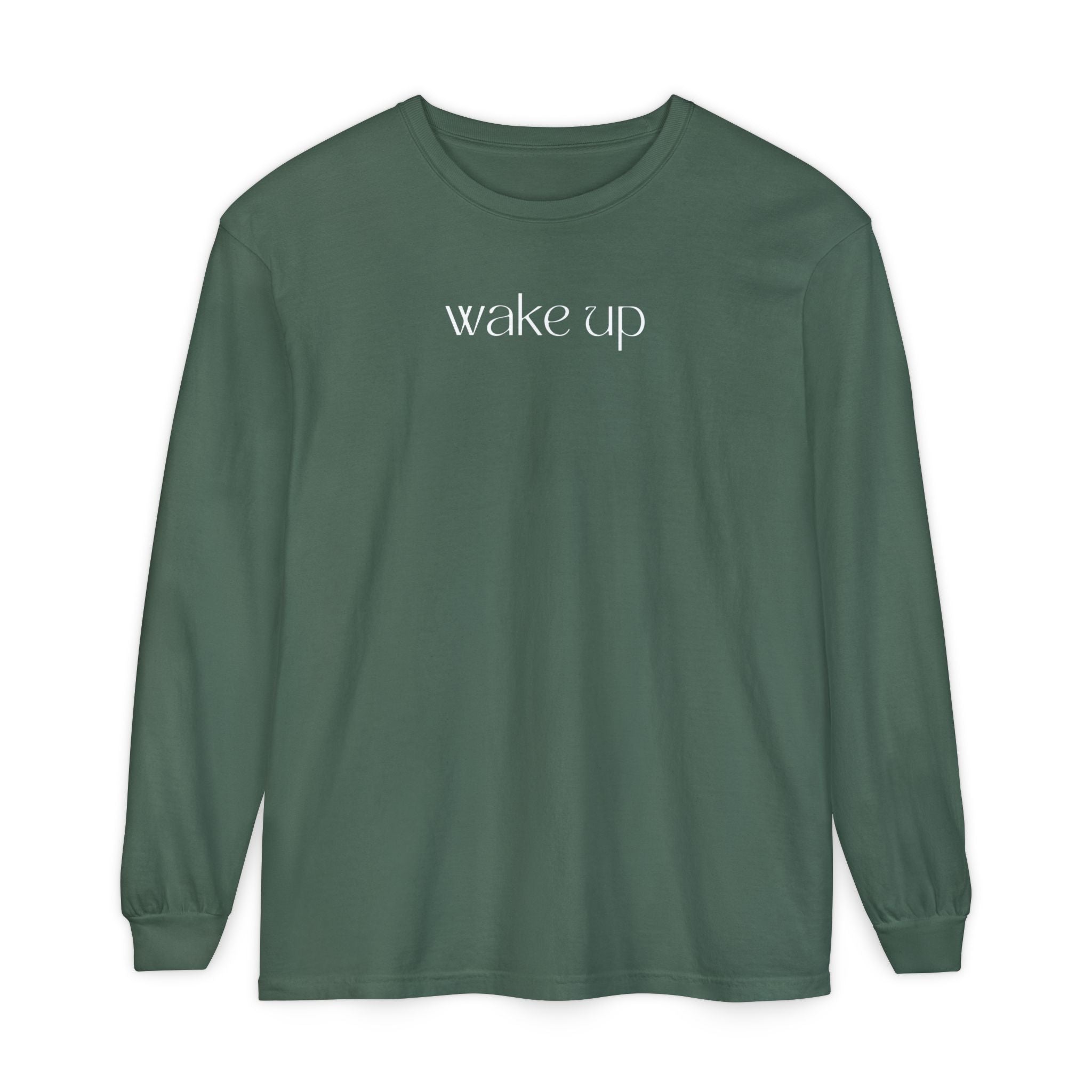 Wake Up Unisex Long Sleeve Tee