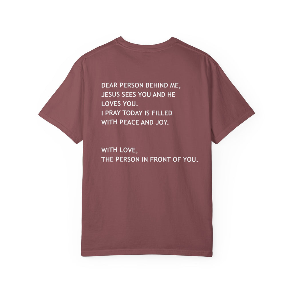 Dear Person Behind Me Unisex Tee