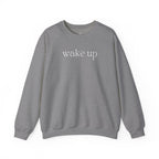 Wake Up Unisex Crewneck