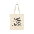 Cool Moms Love Jesus Tote Bag