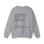 Dear Person Behind Me Unisex Crewneck