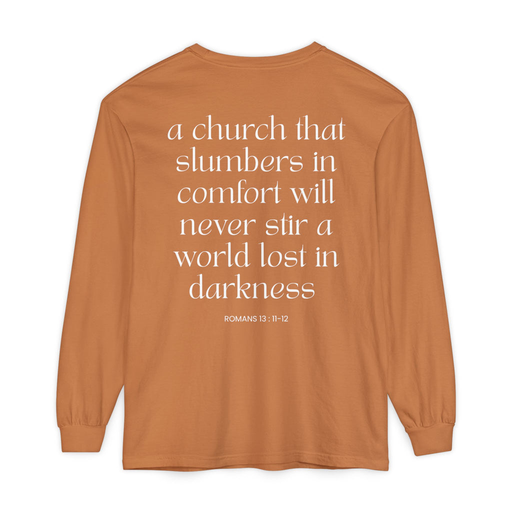 Wake Up Unisex Long Sleeve Tee