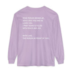 Dear Person Behind Me Unisex Long Sleeve Tee