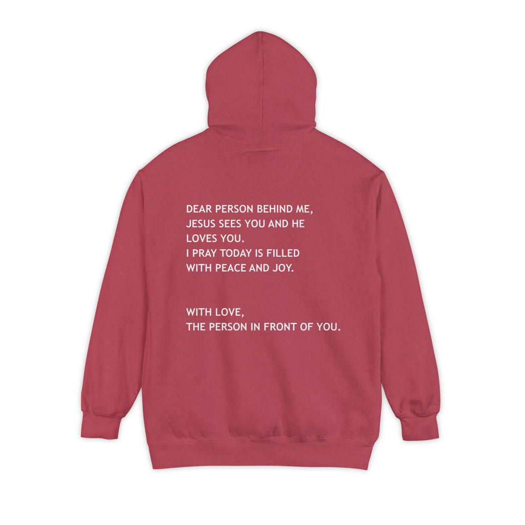 Dear Person Behind Me Unisex Hoodie