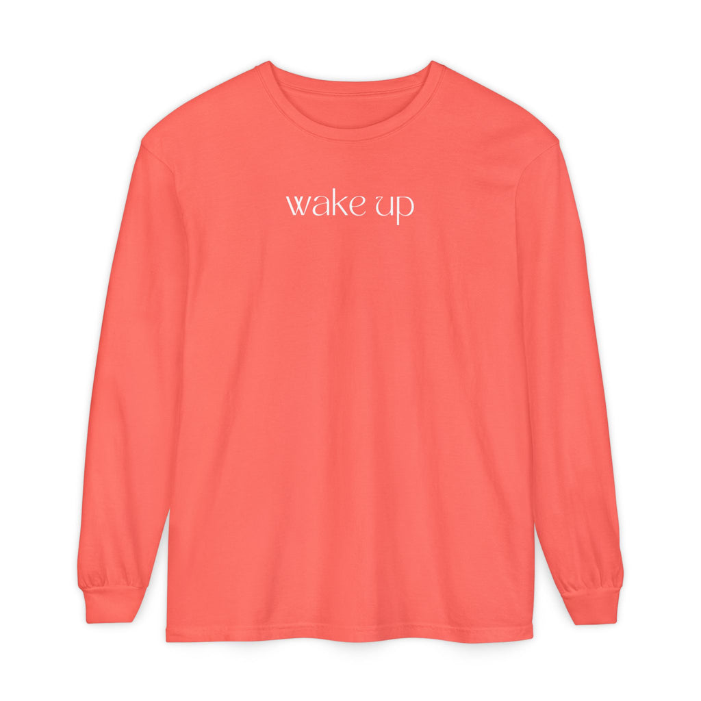 Wake Up Unisex Long Sleeve Tee