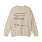 Dear Person Behind Me Unisex Crewneck