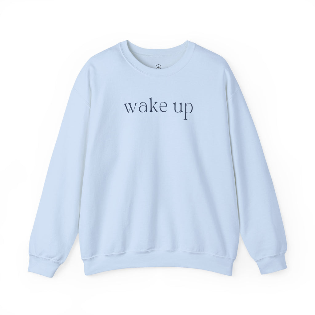 Wake Up Unisex Crewneck