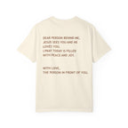 Dear Person Behind Me Unisex Tee