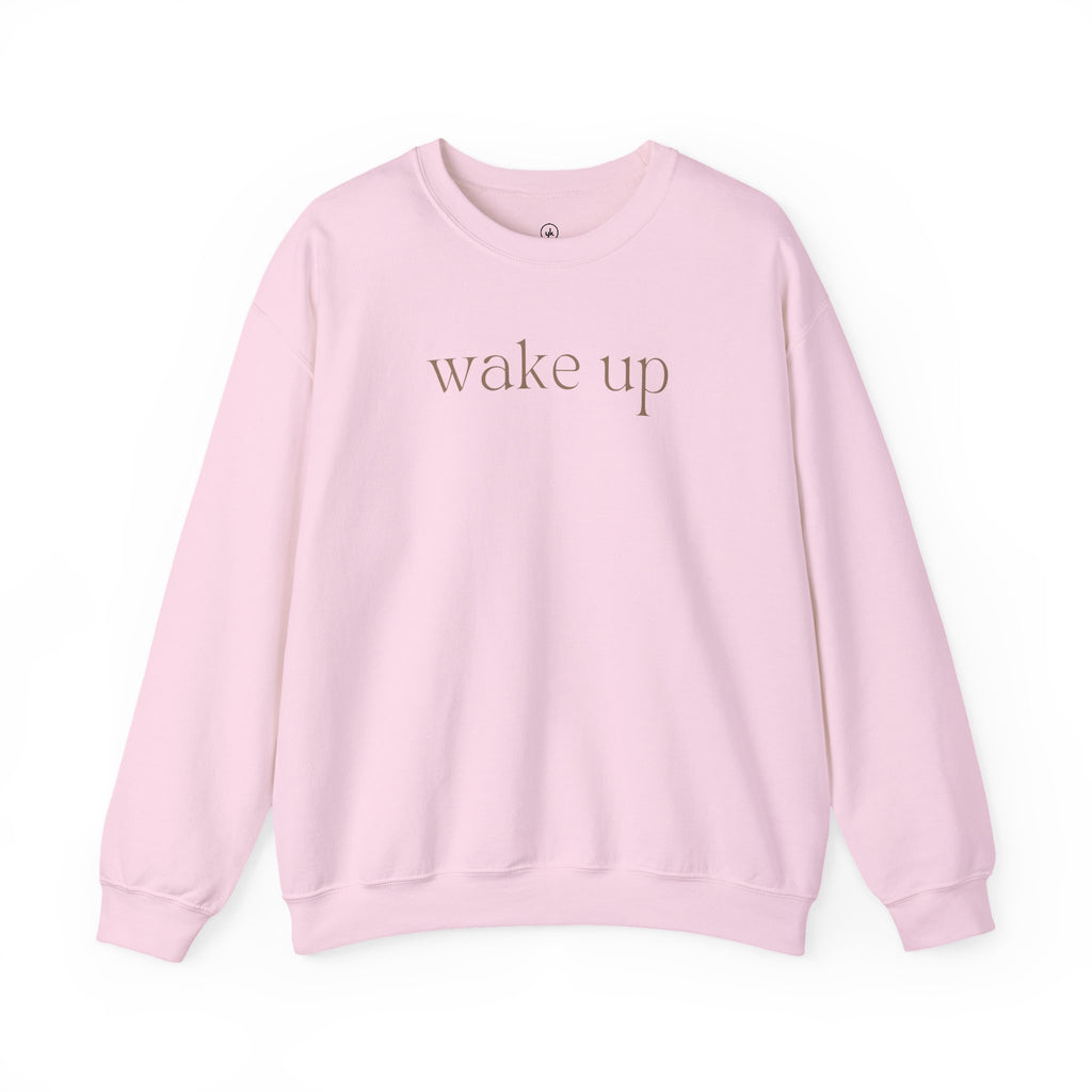 Wake Up Unisex Crewneck