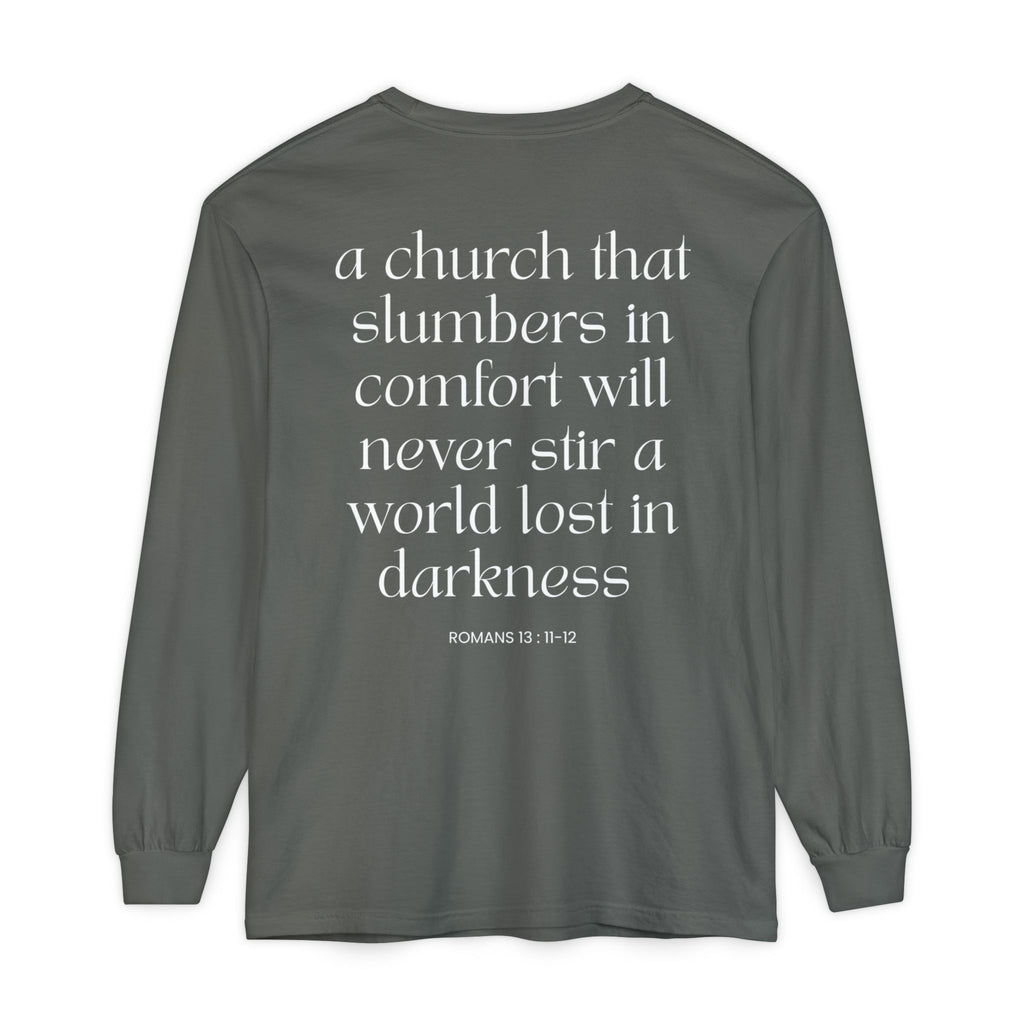 Wake Up Unisex Long Sleeve Tee