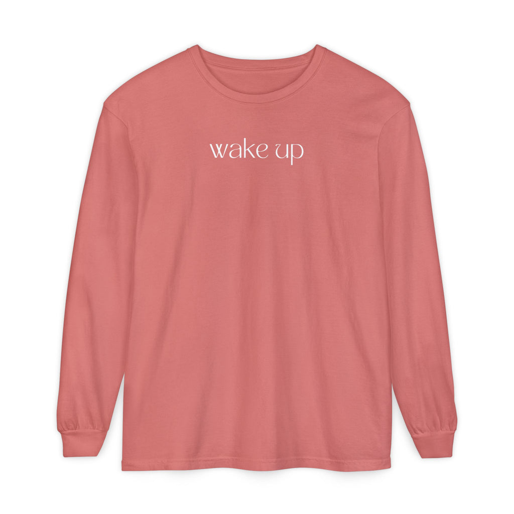 Wake Up Unisex Long Sleeve Tee