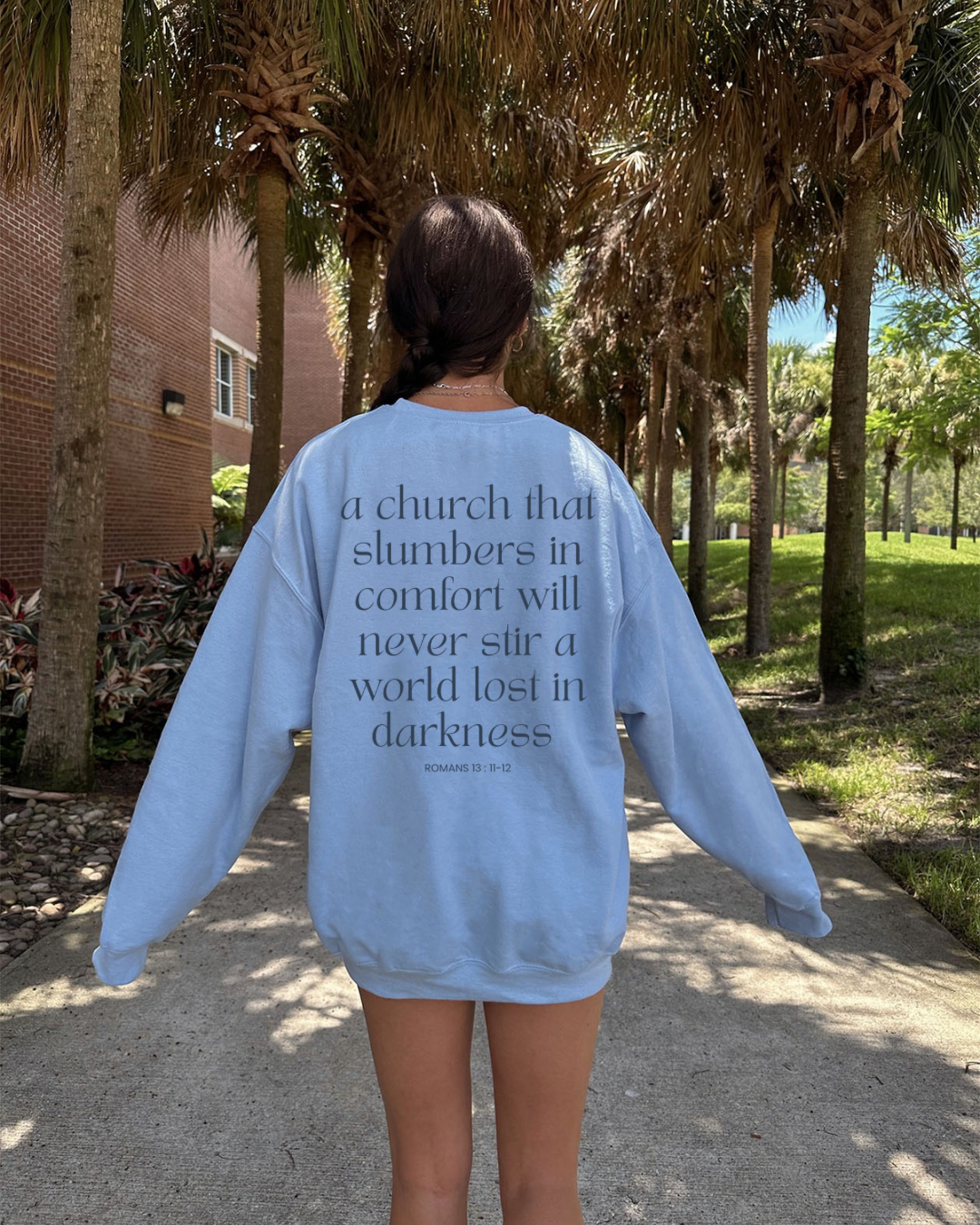 Wake Up Unisex Crewneck